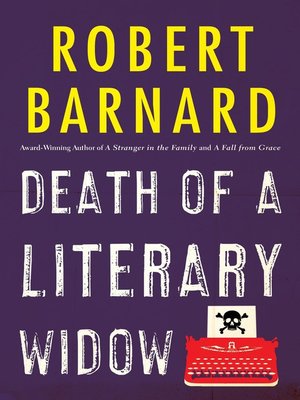 cover image of Death of a Literary Widow